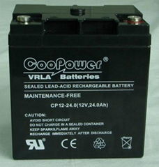 Lead-acid 12v24ah Battery for UPS System