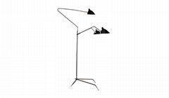 Serge Mouille Three-Arms Floor Lamp