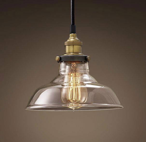 Clear Glass Cloche Filament Pendant lamp 3