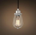 FOSCARINI Caboche media pendelleuchte T1NEW Marconi Small Cage Pendant Polished  1