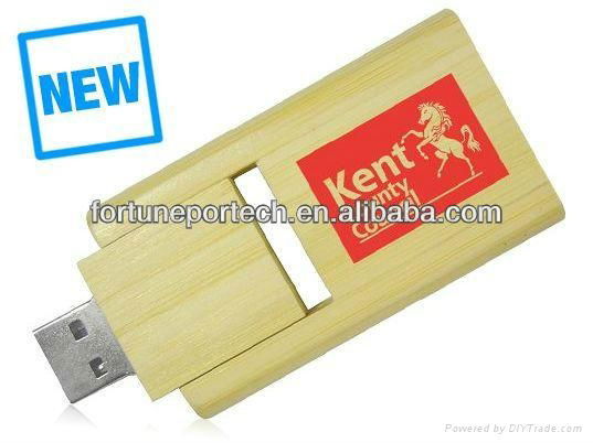 Bamboo crafted gift USB 