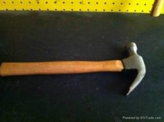 wooden hamdle claw hammer