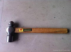 wooden handle ball peen hammer
