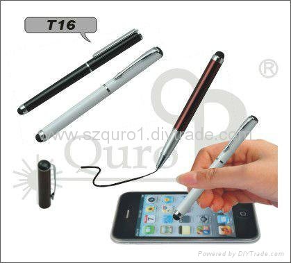 tablet capacitive touch pen,touch pen+ballpen