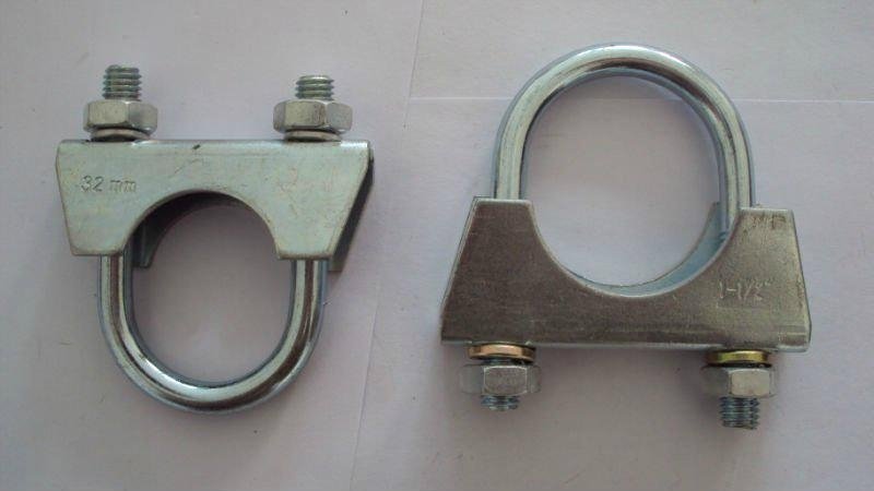 stainless steel U bolt muffler clamps