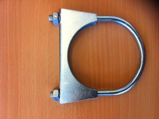 stainless steel U bolt muffler clamps 2