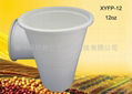 Disposable biodegradable cornstarch 12 oz cup 2