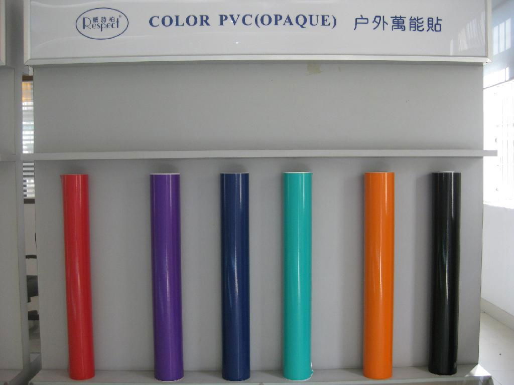 COLOR PVC self adhesive  Sticker/vinyl 5