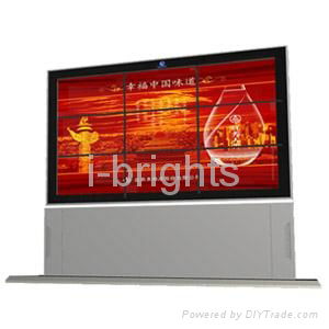 46 inches 3x3 Outdoor touch screen lcd advertising video wall 