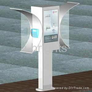 IP65 digital lcd advertising outdoor touchscreen kiosk 2