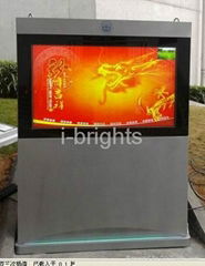 55" anti glare outdoor lcd 2000nits brightness 