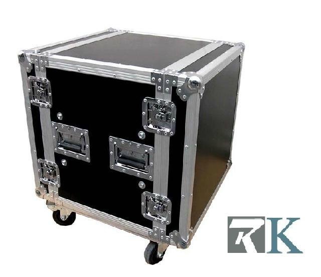 Light weight Trolley Flight Cases for Effect Racks with wheels 2