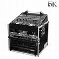 16U Mixer Rack Cases with twin tables for DJ equipment 3