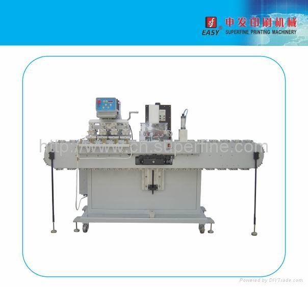 SF-S4-B Four Colors Semi-automatic Pad Printing Machine for Caps