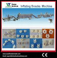 Direct extrusion corn puff snacks machine  1