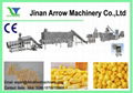 Direct extrusion corn puff snacks machine  3