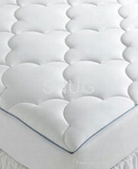 Comfort Synthetic Quilted Mattress Pad 