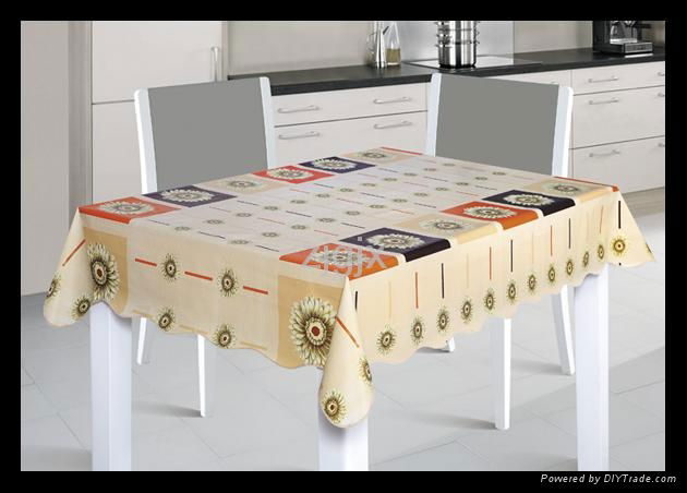 Printing Leopard table cloth(TB-C-008) 3