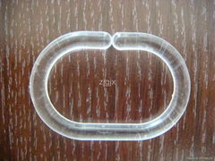 2012 hot sale Plastic curtain glide hooks(G-002)