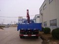 Truck mounted crane 2
