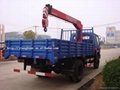 Truck mounted crane 3