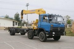 12ton truck with loading crane