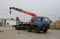 12 Ton truck mounted crane