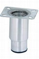 stainless steel equipment leg