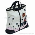 Fashion women handbag with hand painted pictures 2