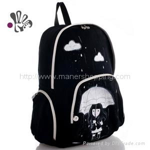 hand painted backpack 2