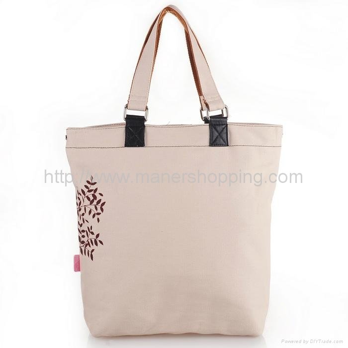 hand painted canvas tote 3