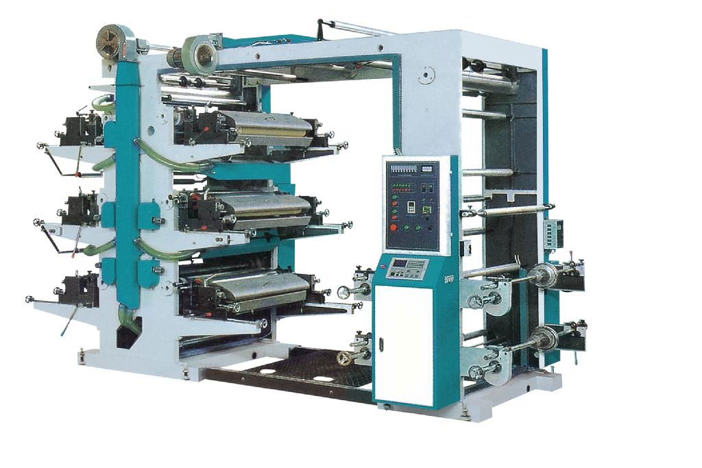 Flexographic printing machine