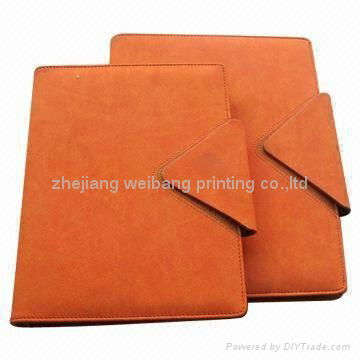 2012 high-quality PU cover notebook