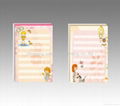 2012 Eco-friendly promotional memo pad sticky note 