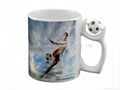 Sublimation Football Mug ( soccer mug) 1