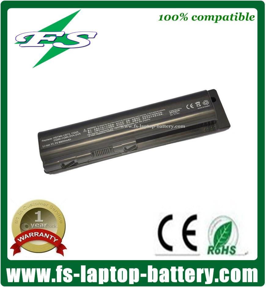 12cells 8800mah Replacement battery CQ45 for HP DV4,DV5, DV6 laptop 