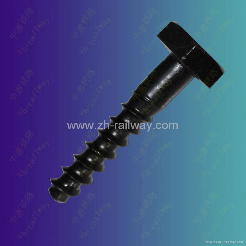 Hex head screw spike