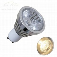 New Design COB Spotlight 5W/7W/9W AC85-265 Dimmable LED GU10