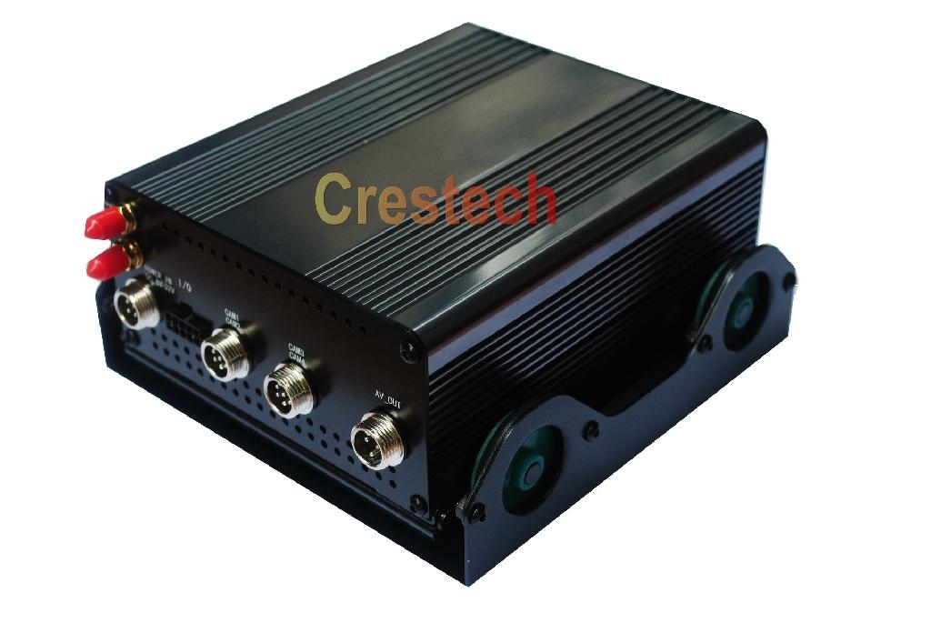 4ch 3G/GPS mobile DVR supports 1T HDD and 64G SD card CH S2000