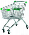 Cheap supermarket basket shopping trolley hero 1