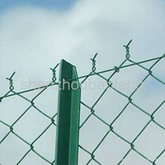 Temporary chain link fence 