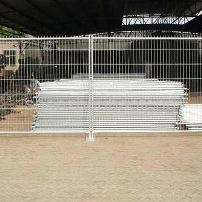 Temporary security fence  2