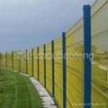 Galvanized welded mesh fence 1