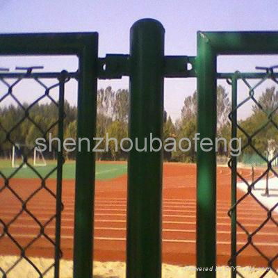 Temporary chain link mesh panel fence 5