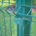 Pvc coated welded wire mesh fence 1