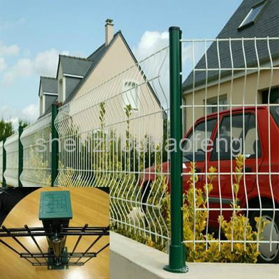 Pvc coated welded wire mesh fence 5
