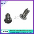 Countersunk head phillips thread-cutting self tapping screw 