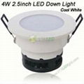 4W LED Downlight Cool White