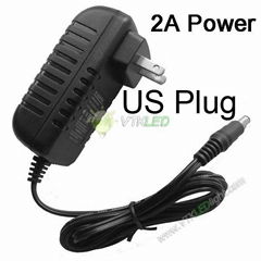 AC 100-240V To DC 12V 2A Power Supply Converter Adapter for Led Strips Lights EU