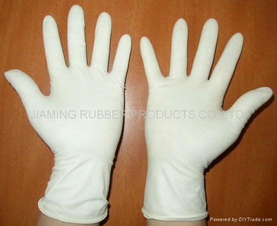 Medical exam gloves